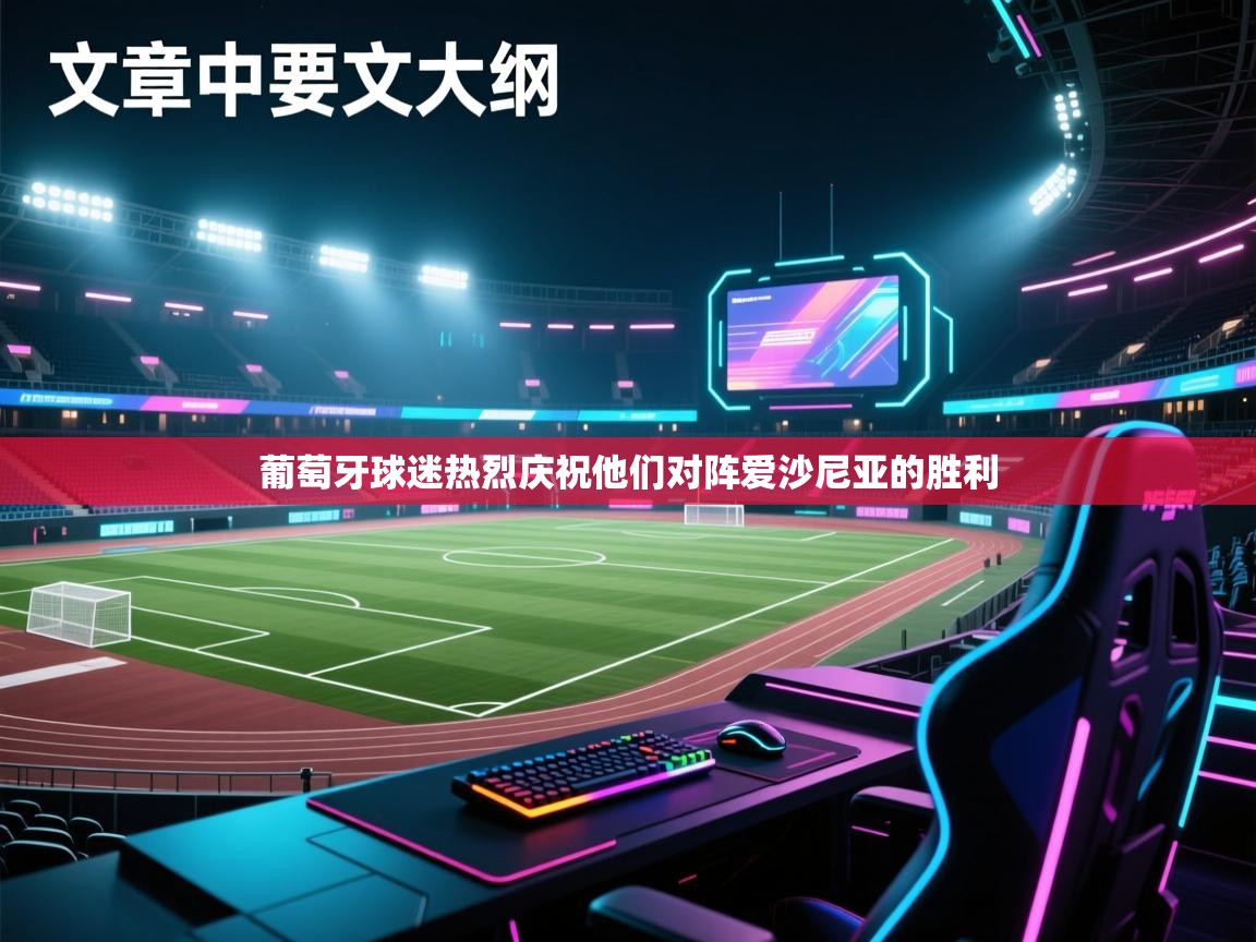 葡萄牙球迷热烈庆祝他们对阵爱沙尼亚的胜利