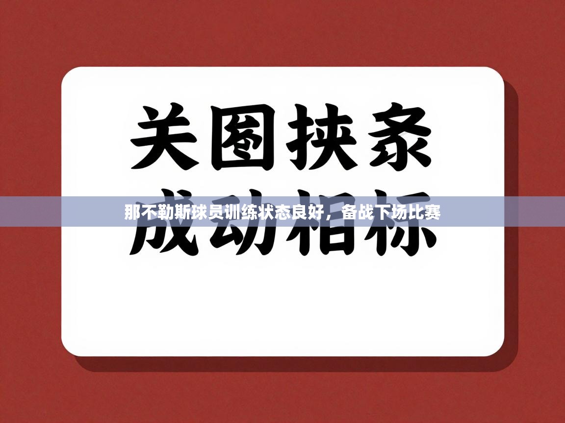 那不勒斯球员训练状态良好，备战下场比赛